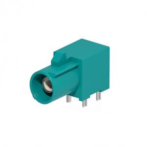 Right angle Fakra plug connector